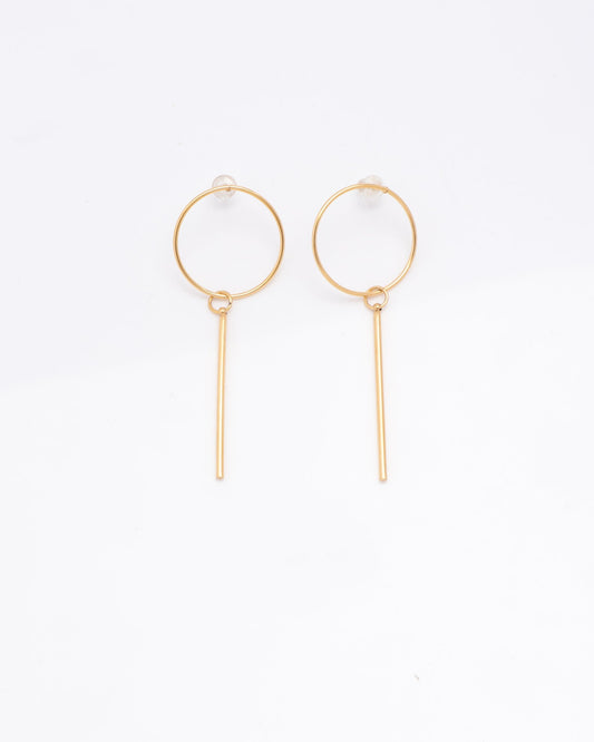 Heychic Imogen Geometric Earring (Gold)