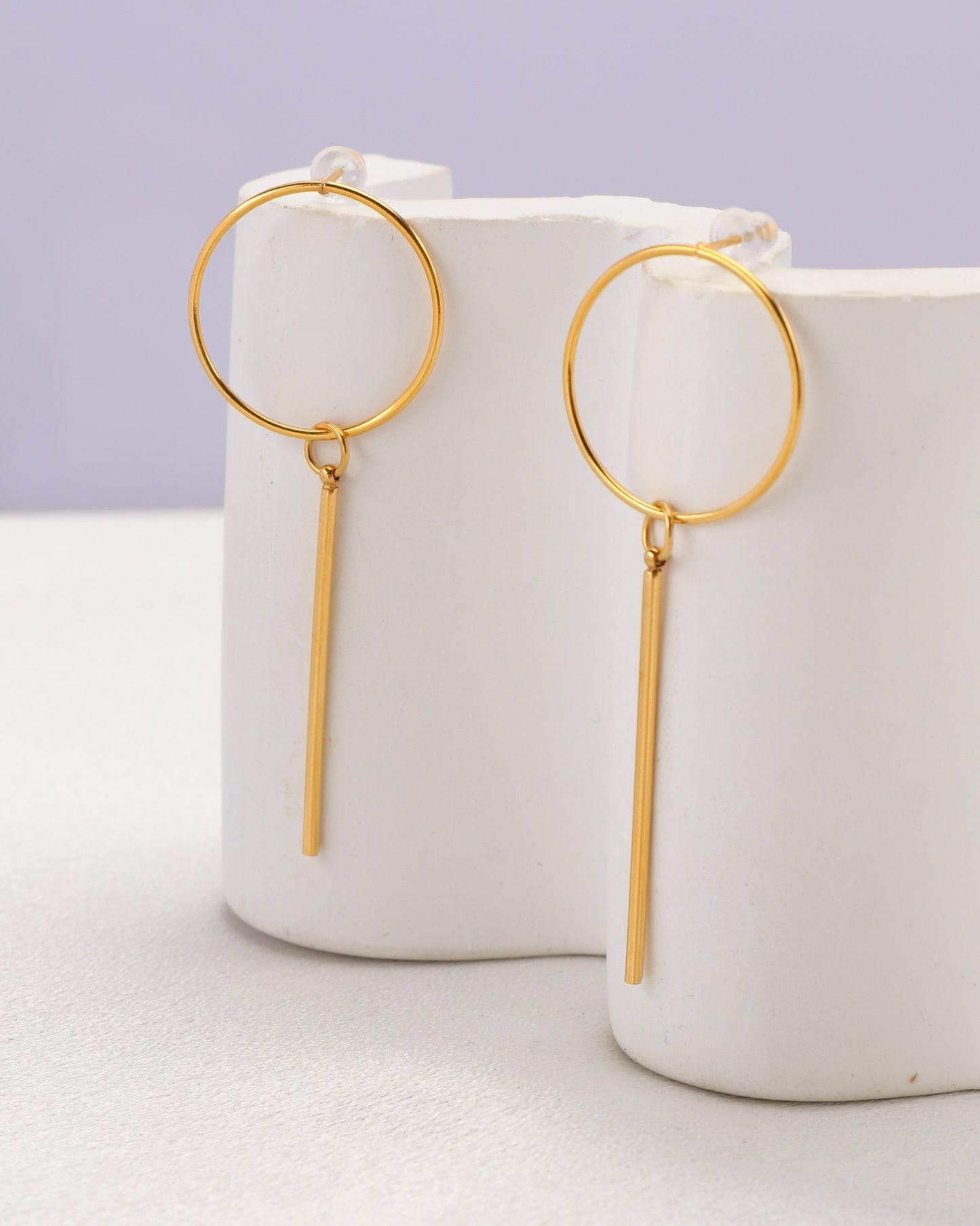 Heychic Imogen Geometric Earring (Gold)