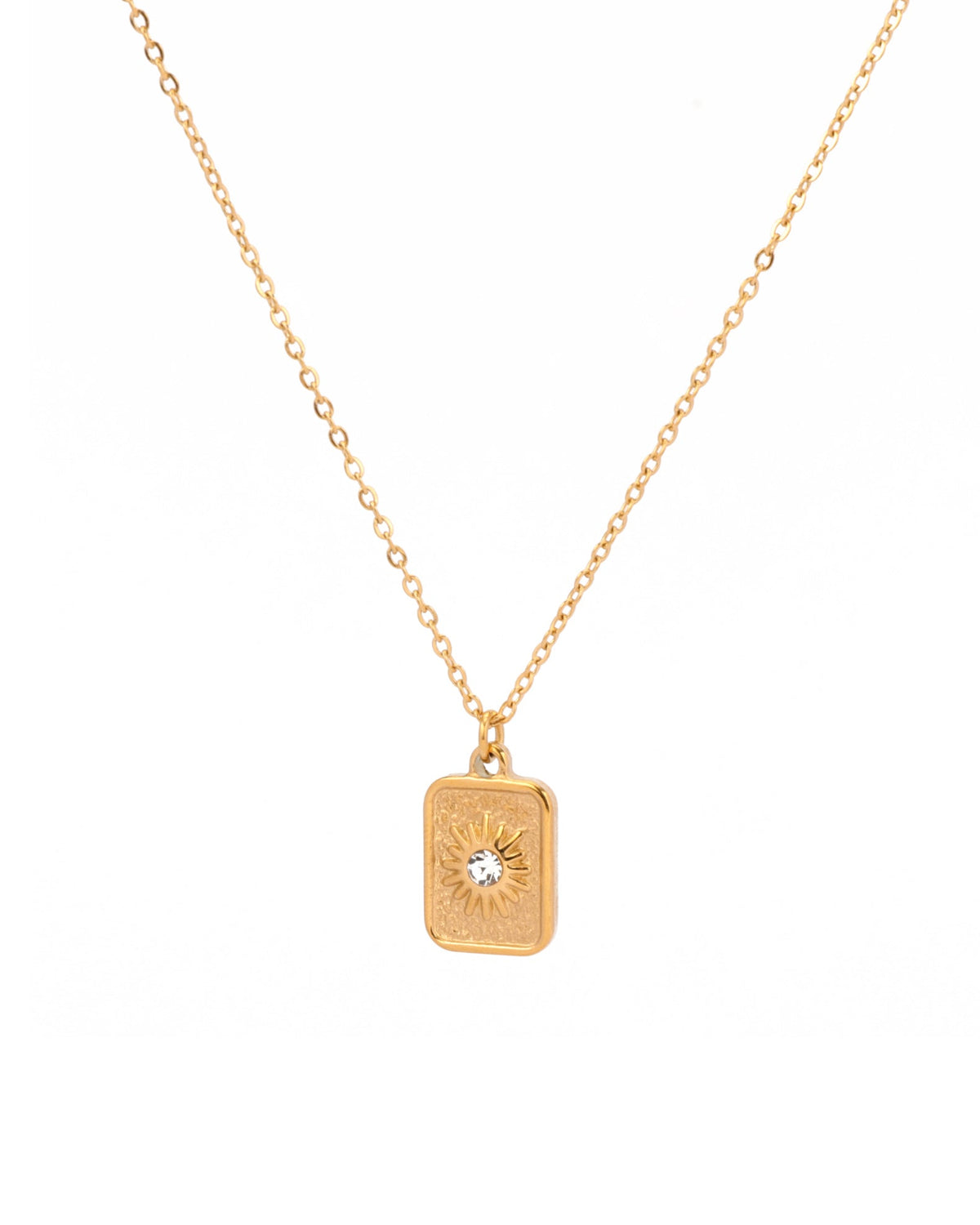 Heychic Celeste Star Zirconia Necklace (Gold)