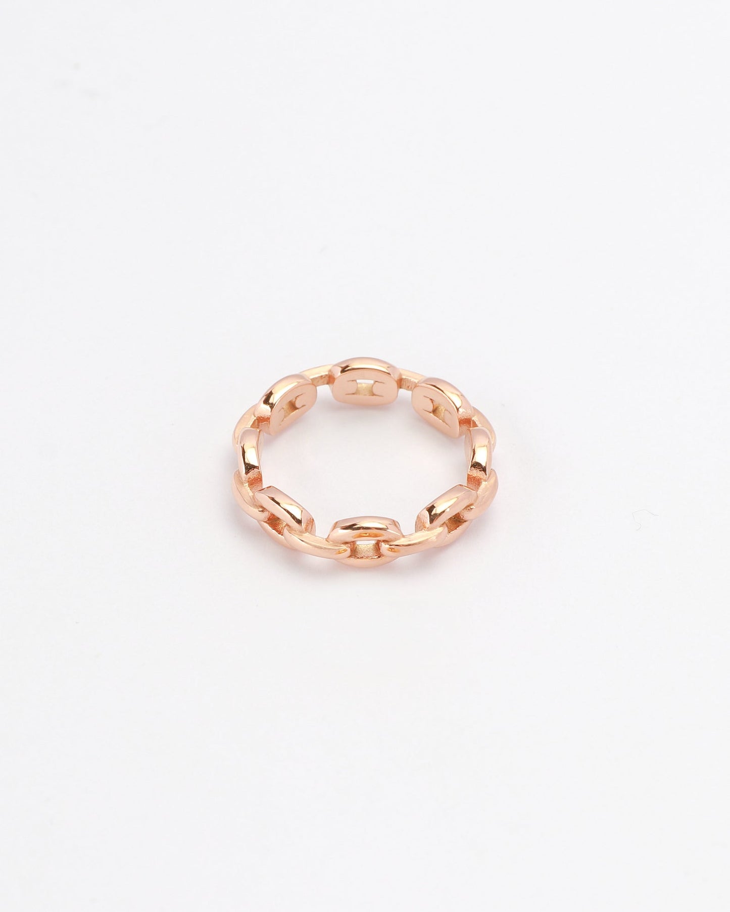 Heychic Rosalie Rose Chain Ring (Gold)