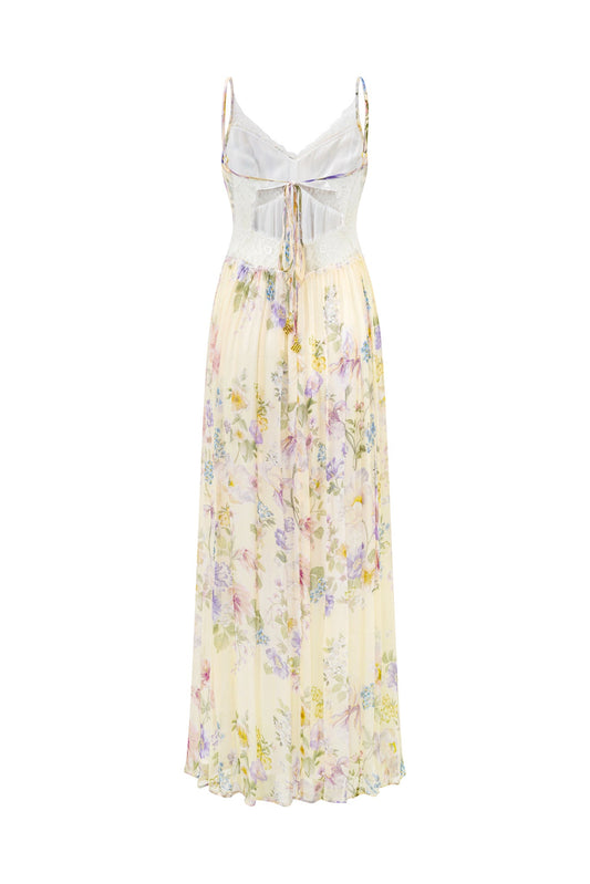 HEYCHIC Garden Reverie Maxi Dress (Floral)