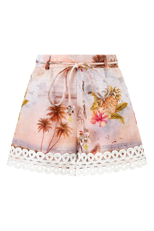 HEYCHIC Horizon Tropical Shorts (Pink)
