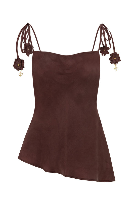 HEYCHIC Levina Cami Top (Brown)