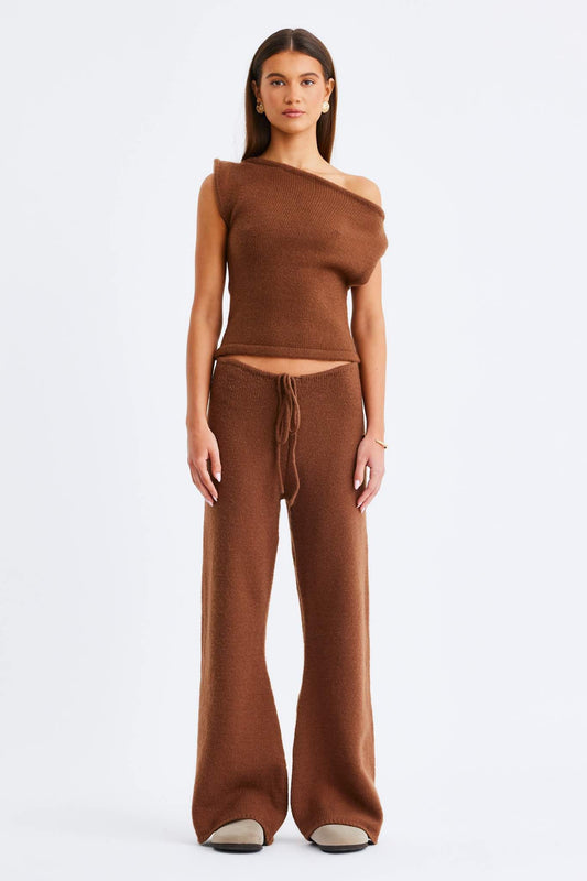 SNDYS MAJA KNIT TOP (Chocolate)