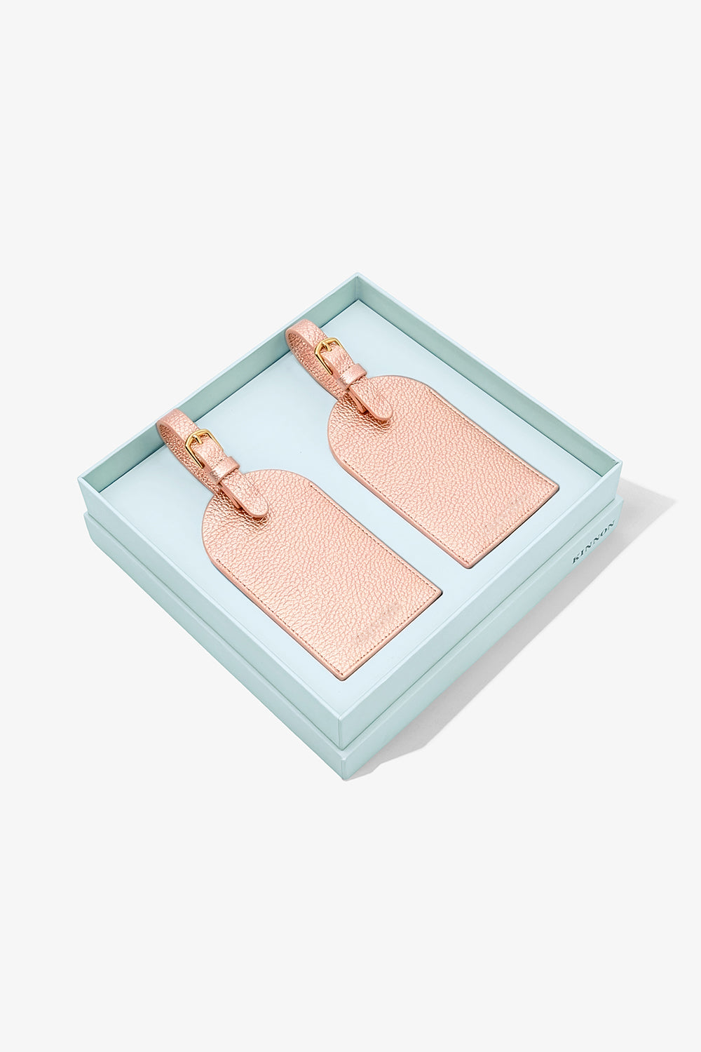 KINNON HALE LUGGAGE TAG DUO ROSE (Gold)