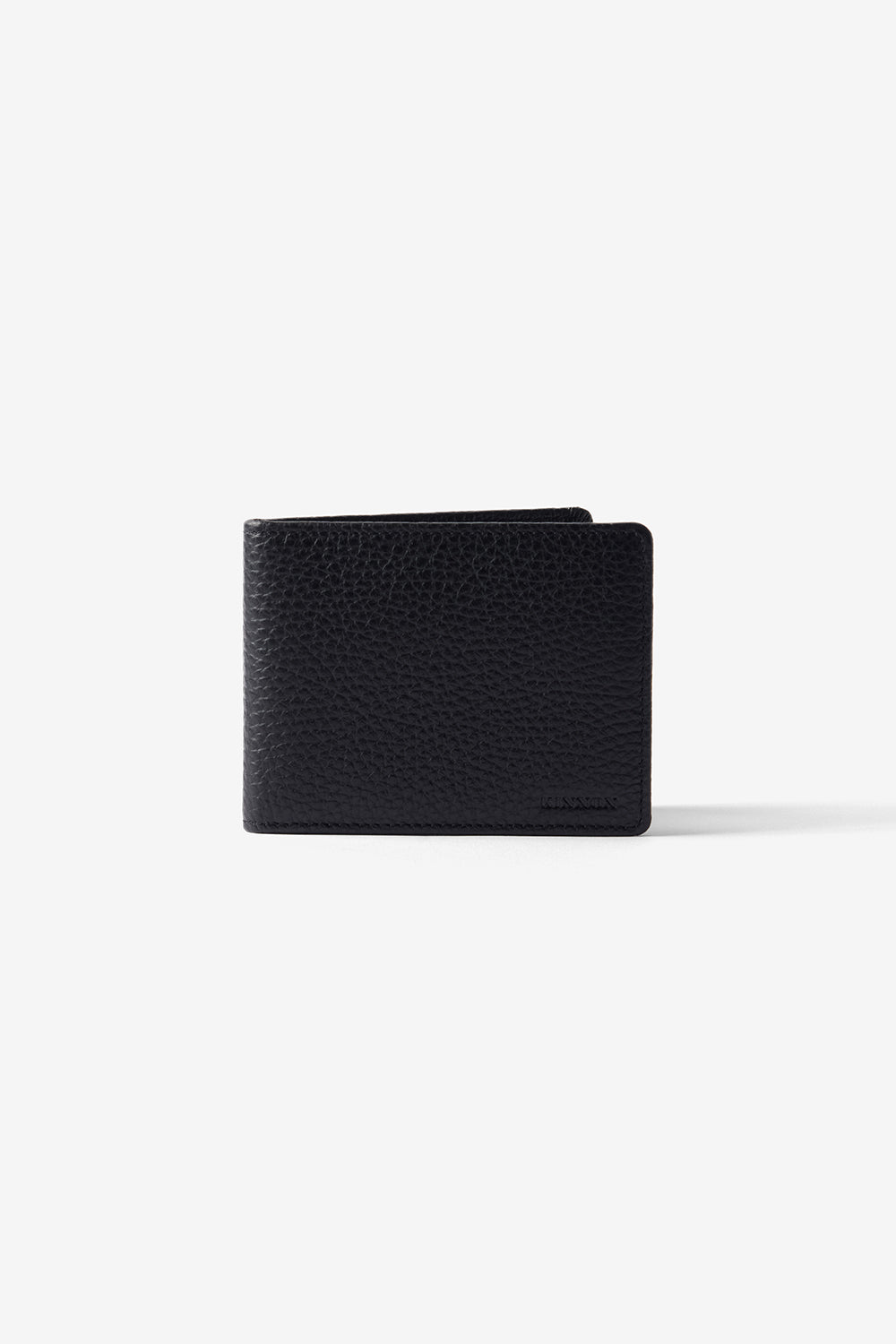 Image of Wallets & Money Clips. Product name - FRANK WALLET BLACK in Black colour by brand - KINNON