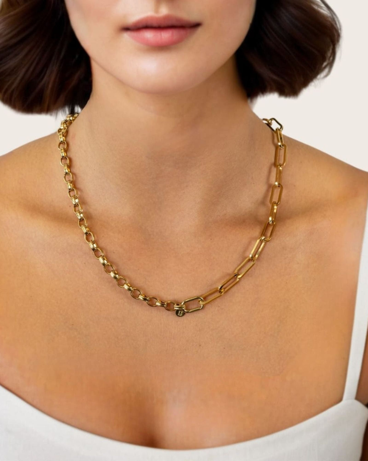 LAVANA Harmony Silver Charm Necklace