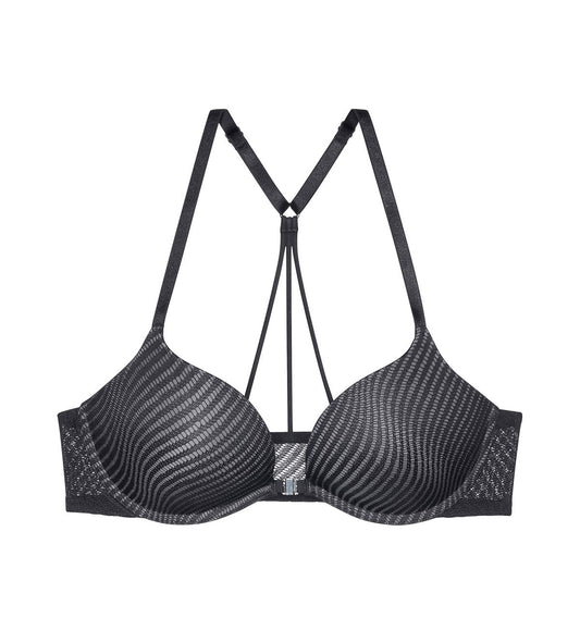 Triumph Harmony Spotlight Push Up Front Opening Bra (Black)