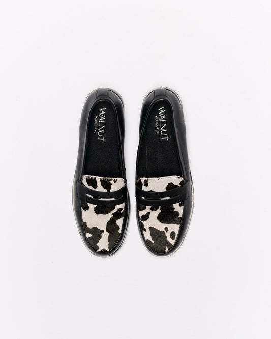 Walnut Melbourne Helma Leather Loafer (Cow)