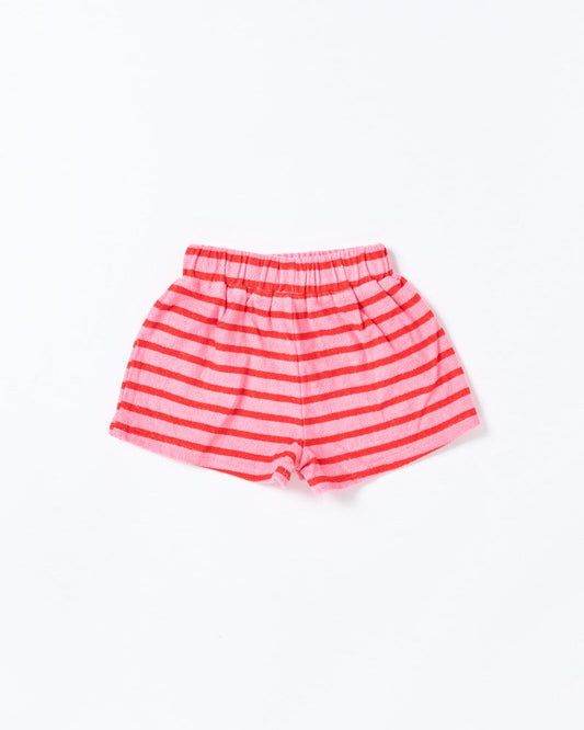 Walnut Melbourne Huey Short (Terry Stripe Pink)