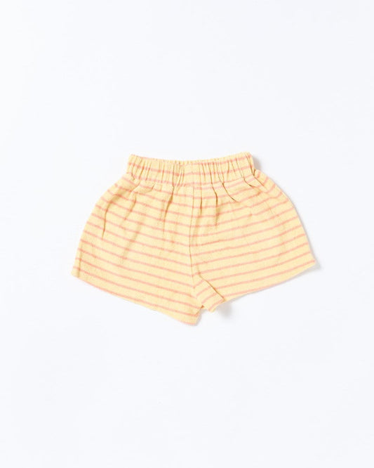 Walnut Melbourne Huey Short (Terry Stripe Yellow)