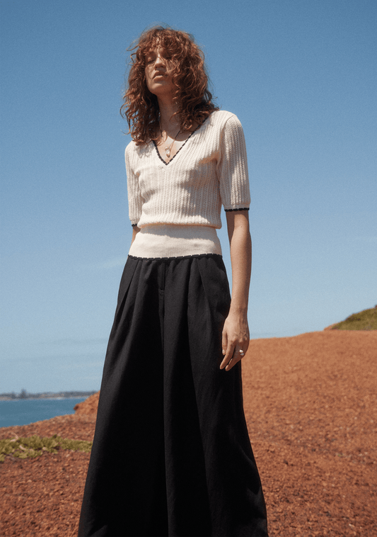 Auguste The Label Jude Knit Tee (Print)