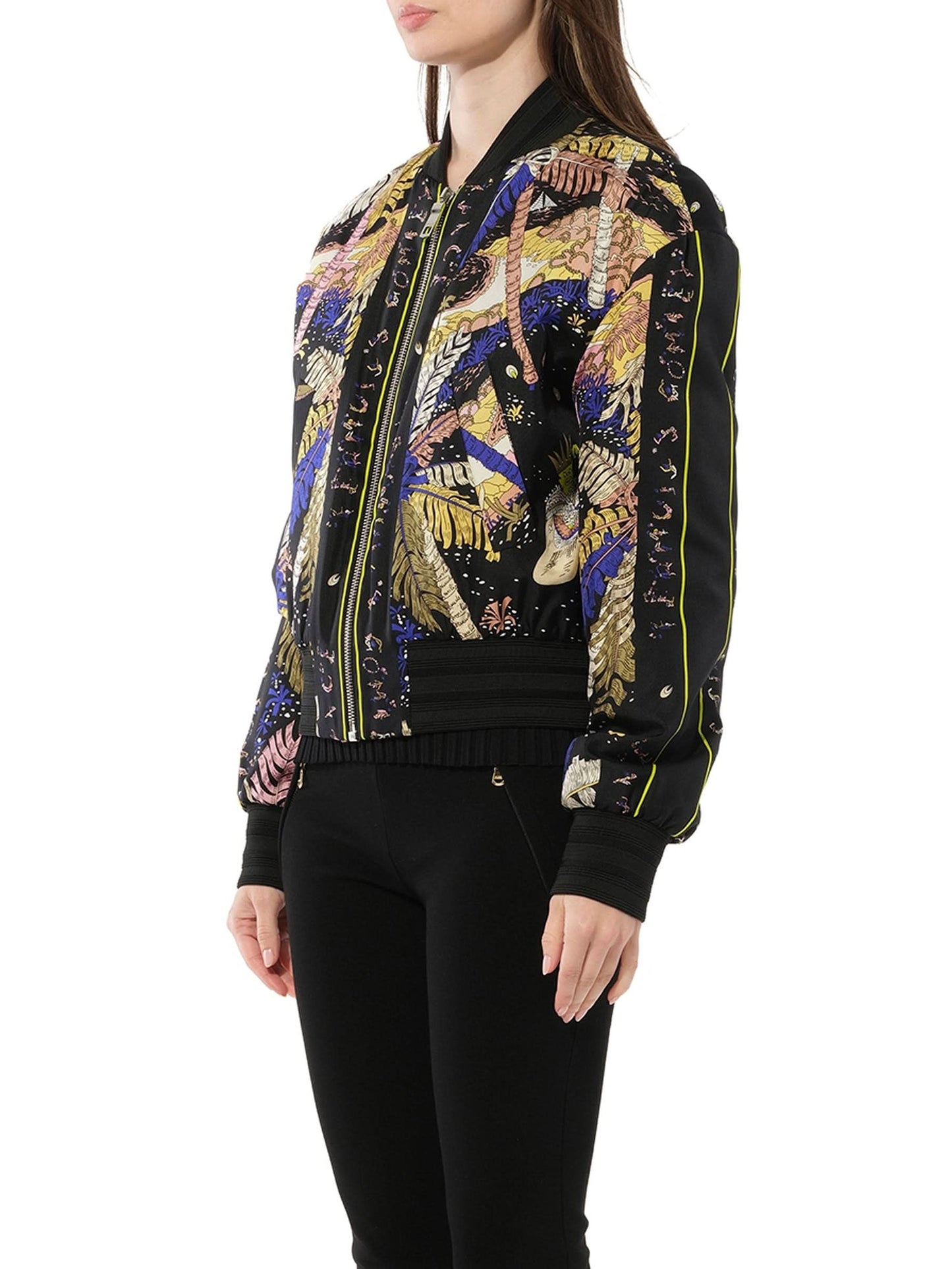 PUCCI Print Bomber Jacket (Black)