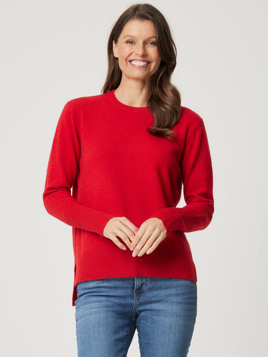 James Melbourne Crew Neck Knit (Olive Green)