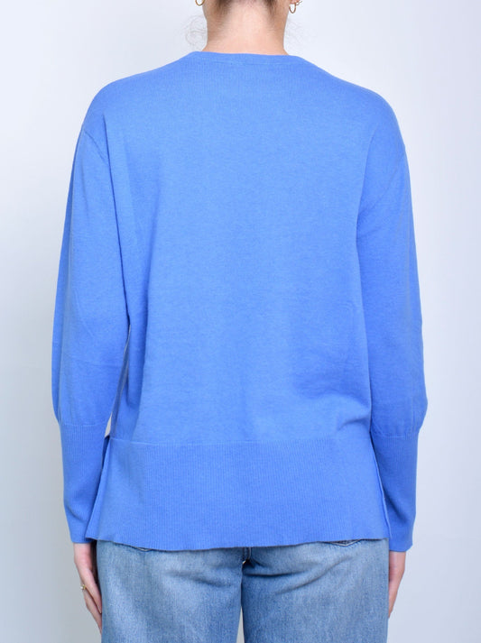 JAMES MELBOURNE CREW NECK KNIT (Light Blue)