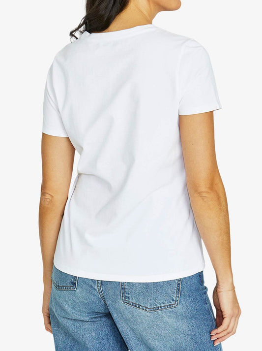 JUMP CORE CREW SHORT SLEEVE TEE (White)