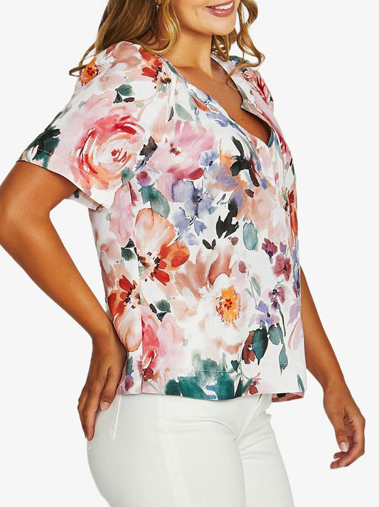 JUMP SUNSET FLORA TOP (Multi)