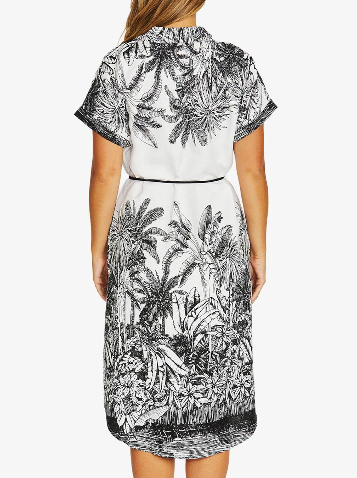 JUMP BAHMAS DRESS (Ivory /Black)