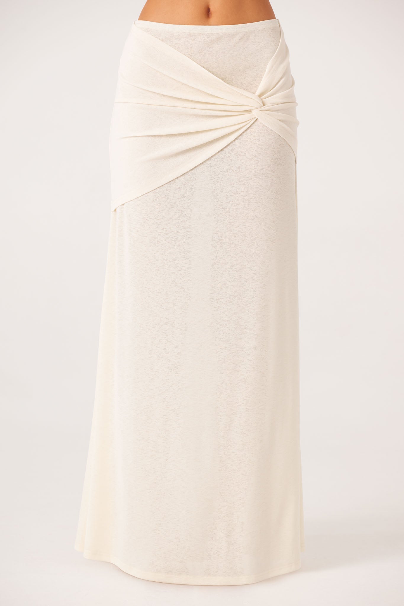 SNDYS KALEA MAXI SKIRT (Off White)