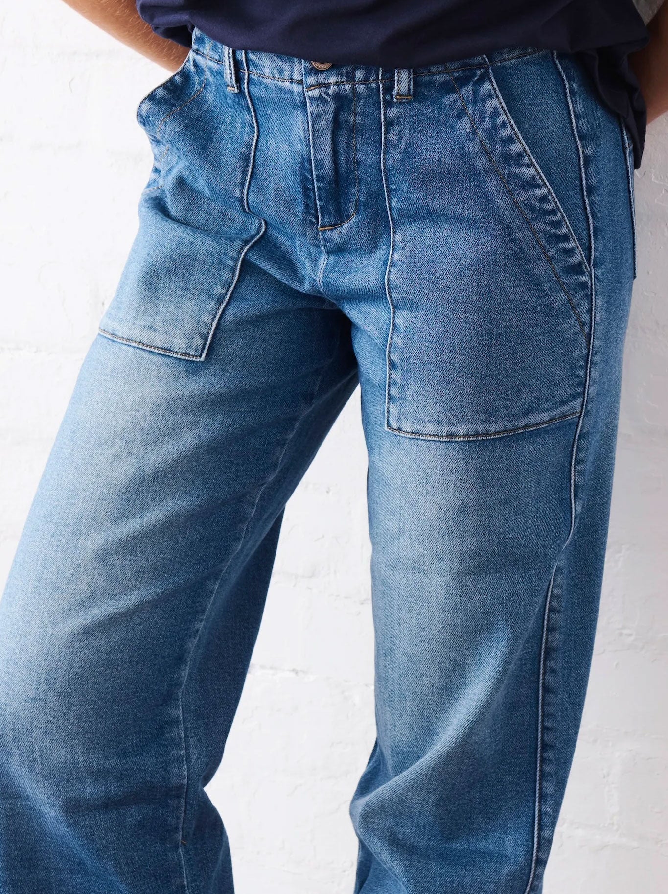KIREINA CELESTE PANT (Dakota Wash)