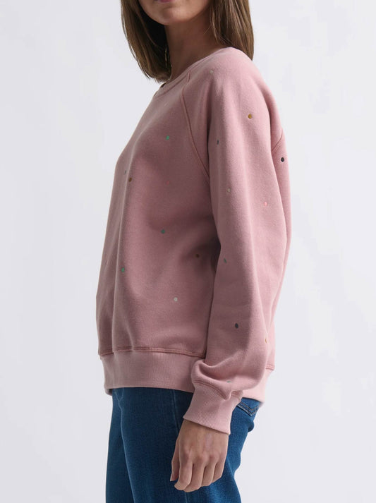 KIREINA PATTI SWEATSHIRT (Musk Pink)