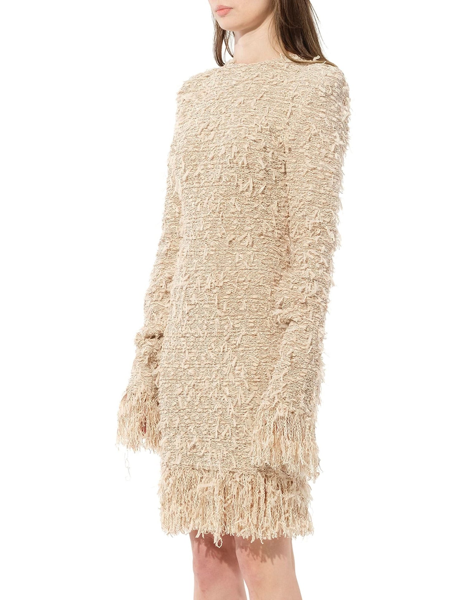 BALMAIN Knit Dress Const (Pink)