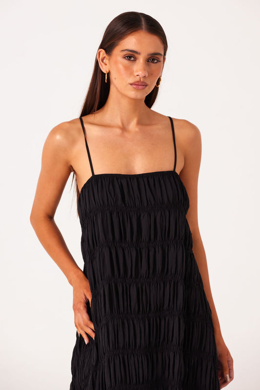 SNDYS LOUISIANA MAXI DRESS (Black)