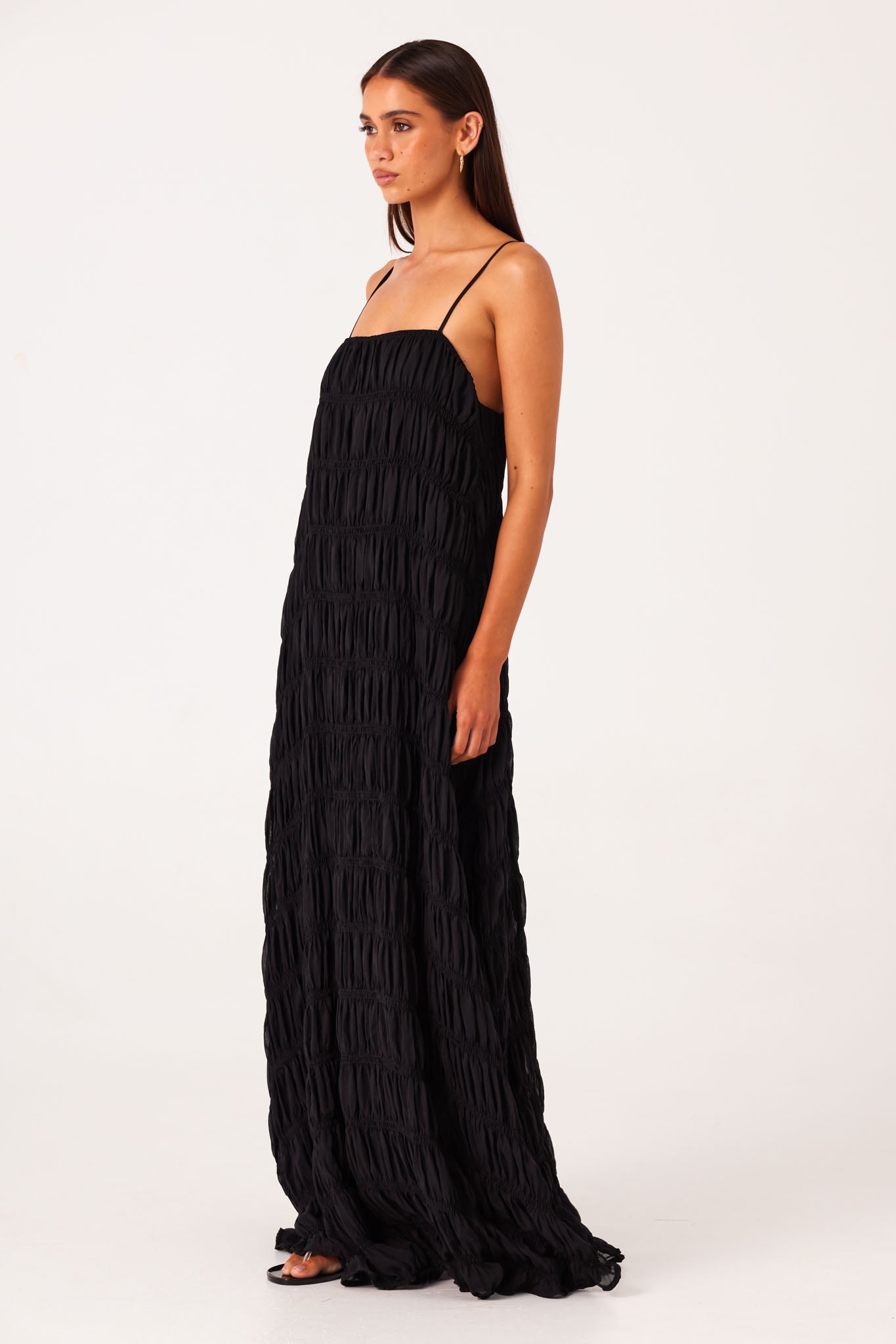 SNDYS LOUISIANA MAXI DRESS (Black)