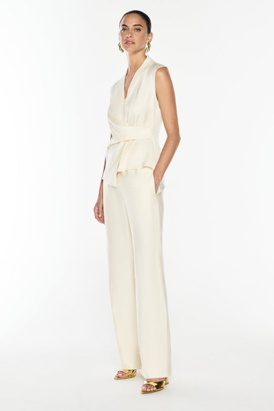 Love Philosophy Wrap Top (Champagne)