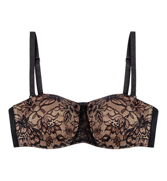 Triumph Amourette Charm Strapless Bra (Black)