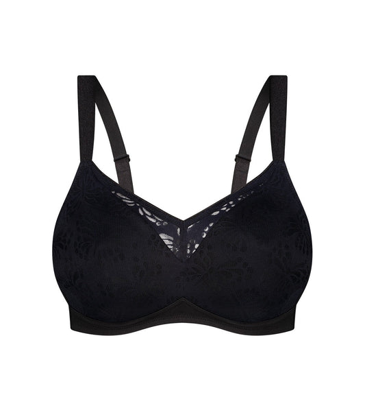 Triumph Lacy Wirefree Minimiser (Black)