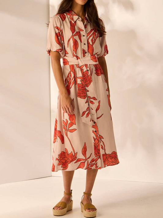 Lania The Label Chino Dress (Amber)