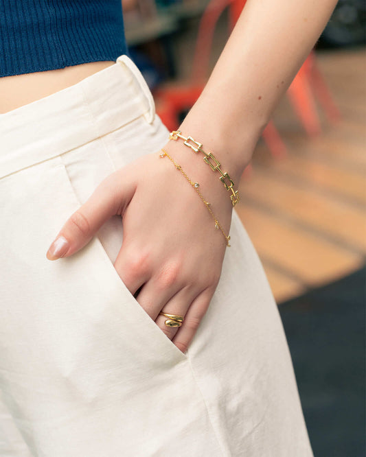 Lavana Signature Gold Bracelet