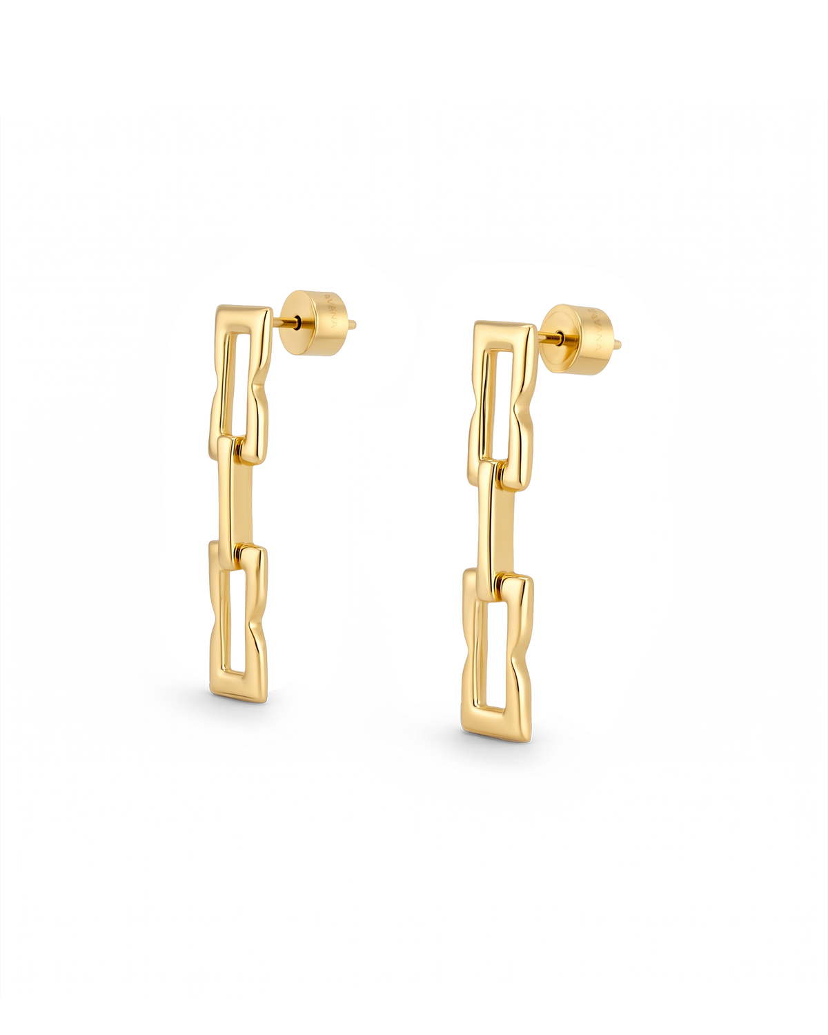 Lavana Signature Gold Drop Earrings