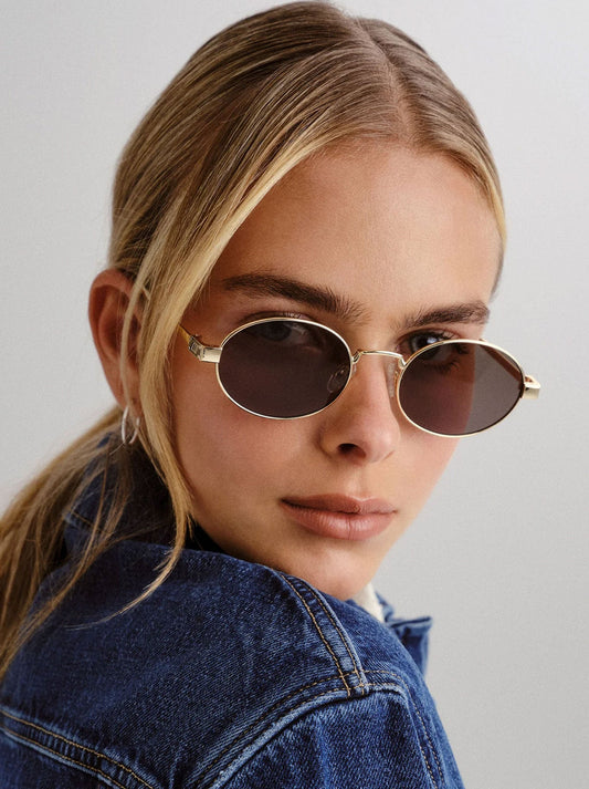 LE SPECS POSEIDON DEUX SUNGLASSES (Gold)