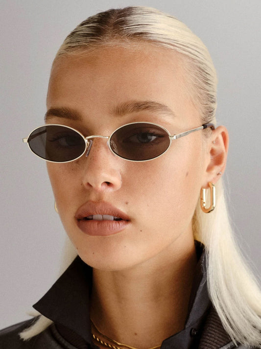 LE SPECS LOVE TRAIN SUNGLASSES (Bright Gold)