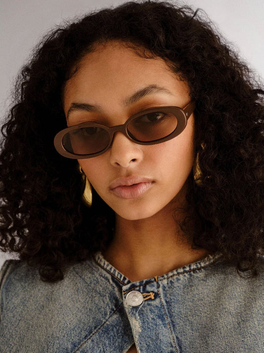 LE SPECS OUTTA LOVE SUNGLASSES (Cocoa)
