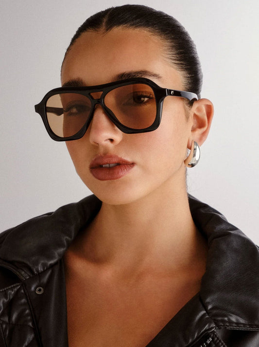 LE SPECS DRIZZLE SUNGLASSES (Black)