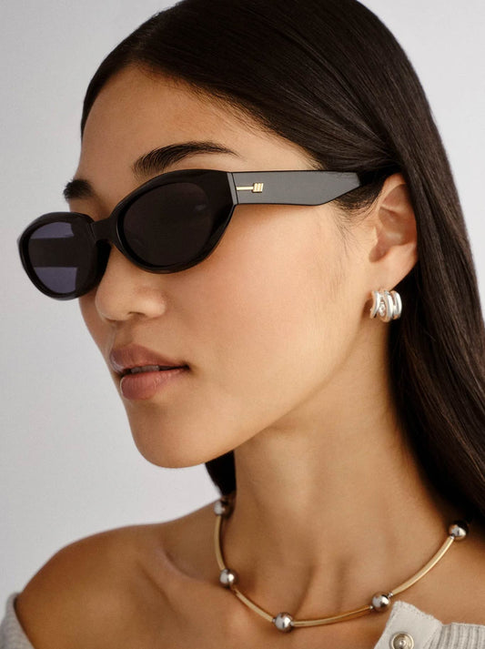 LE SPECS LE BIJOU SUNGLASSES (Black)
