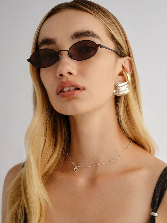 LE SPECS LOVE TRAIN SUNGLASSES (Matte Black)