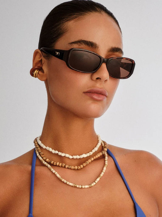 LE SPECS GIGGLEMUG SUNGLASSES (Tortoise)