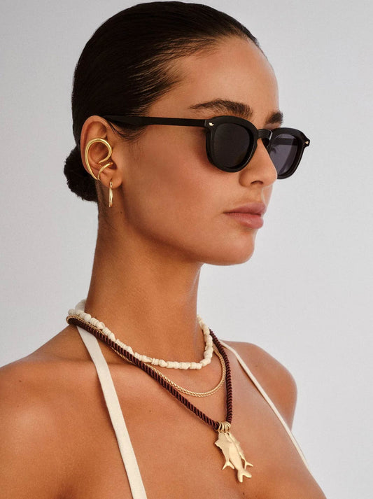 LE SPECS HEART THROB SUNGLASSES (Black)