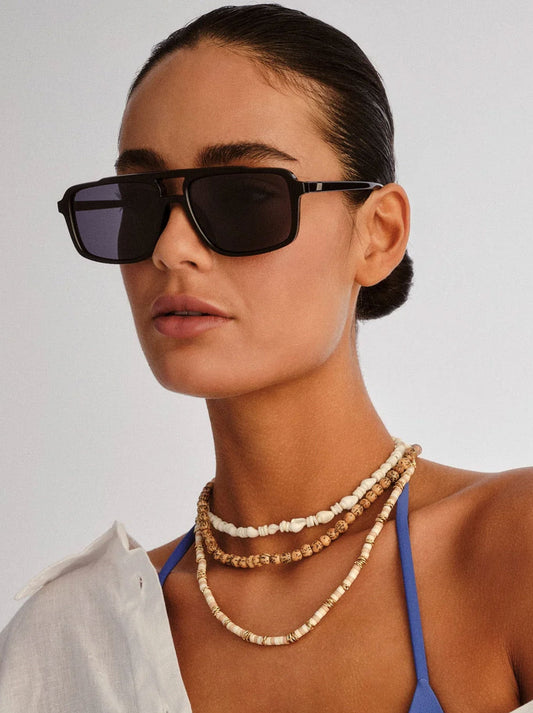 LE SPECS LE GARS SUNGLASSES (Black)