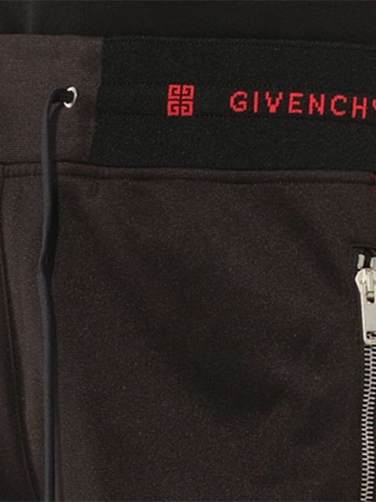 GIVENCHY Logo Track Pants (Black)