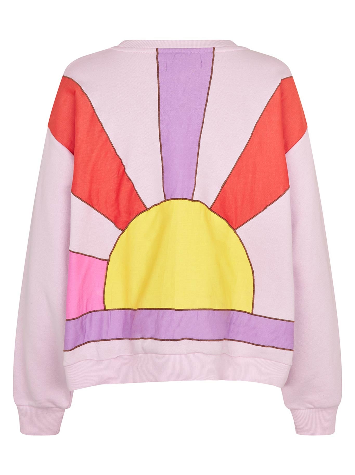 LOLLYS LAUNDRY SYDNEY SUNSET SWEATSHIRT (Light Pink)