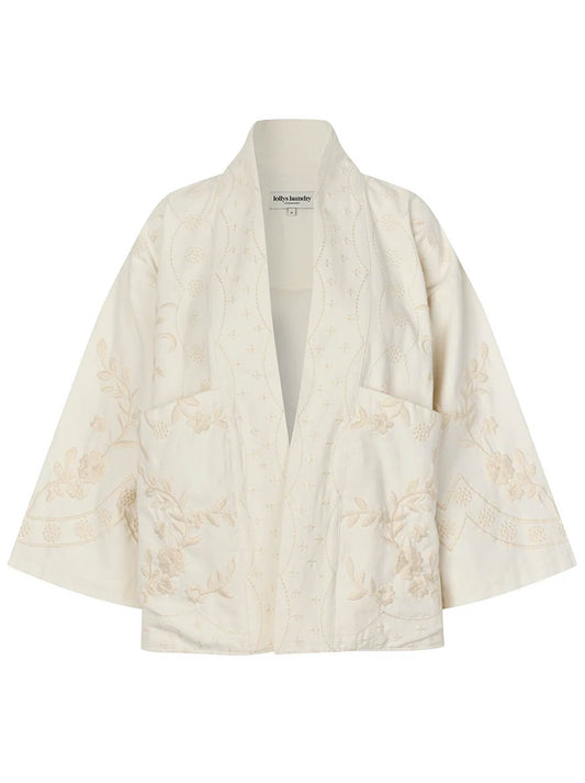 LOLLYS LAUNDRY RUMI JACKET (Creme)