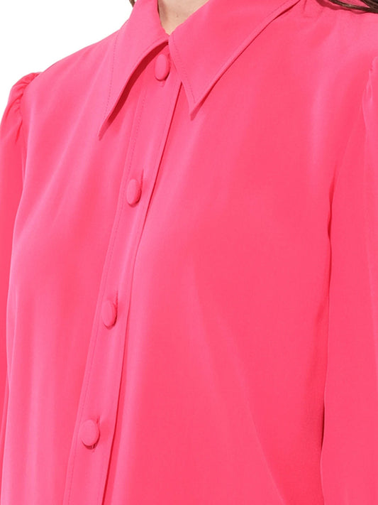 GIVENCHY Long Sleeve Blouse (Pink)