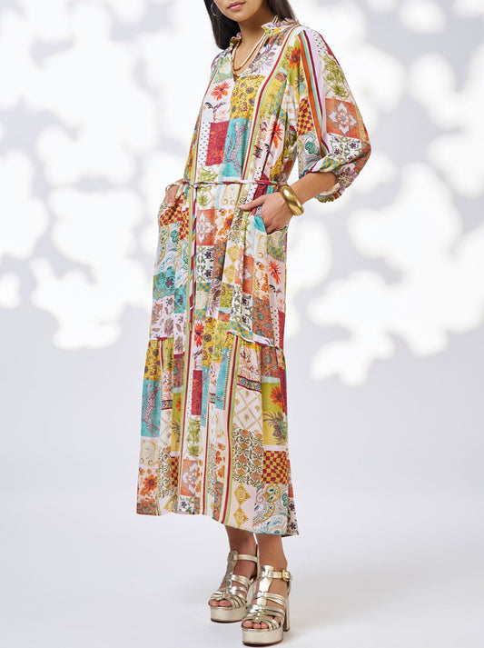 LOOBIE'S STORY VANA MIDI DRESS (Multi)