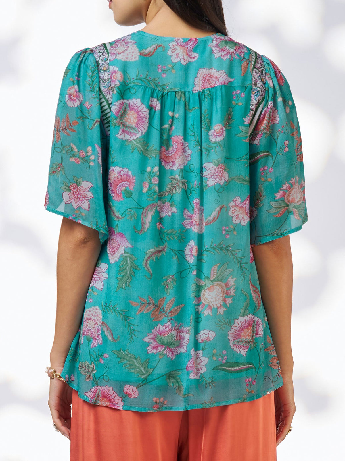 Loobie'S Story Anaphora Blouse (Aqua)