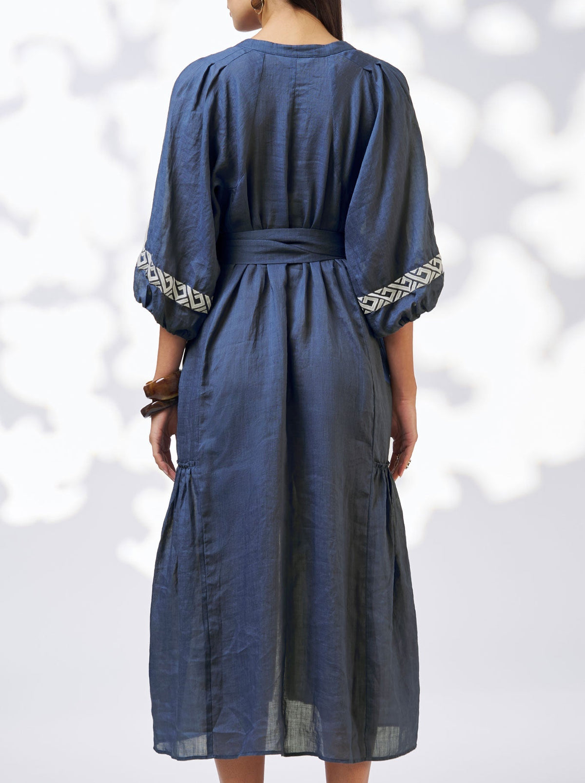 LOOBIE'S STORY MAYA MIDI DRESS (Denim Blue)